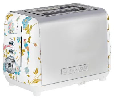 Produktbild von Laura Ashley - Küchengeräte - 2-Scheiben Toaster Elveden Weiß von VQ
