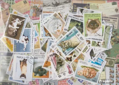 Produktbild von Briefmarken Motive 100 verschiedene Marken