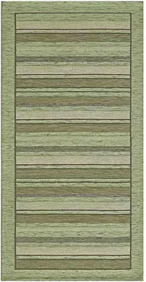Obrázok produktu pre Velúrový protišmykový koberec STYLE 55X115 cm GREEN | GalleriaFarah1970