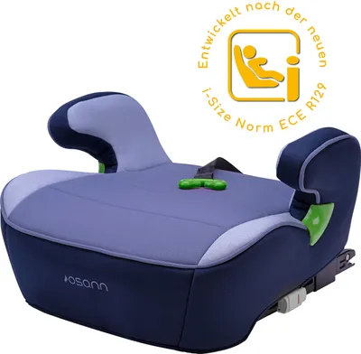 Produktbild von Osann Junior Isofix Gurtfix –Sicher & bequem wie nie: Sitzerhöhung Auto Kinder (126-150 cm) mit innovativer Gurtfix-Technologie - Pixel Navy