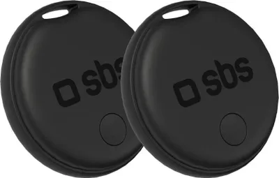 Zdjęcie produktu dla SBS TEFINDTAGAPGO2SET, Uniwersalne, Wyszukiwarka, Czarny, 20 m, 60 dB, CR2032