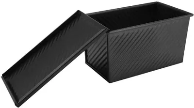 Produktbild von Samfox Laibbackform mit Antihaftbeschichtung und Deckel für Toastbrot und Kuchen
