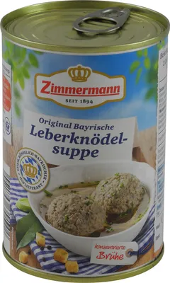 Produktbild von Original Bayerische Leberknödel-Suppe (400 ml)