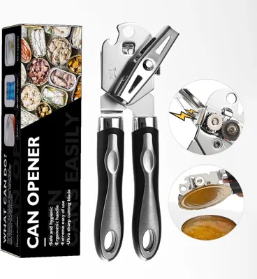 Produktbild von INF Magnetischer manueller Dosenöffner - Müheloses und sicheres Schneiden