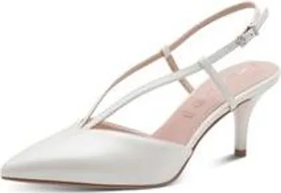 Zdjęcie produktu dla Tamaris Czółenka damskie Sling-Back Hochzeit 1-29620-46 biały