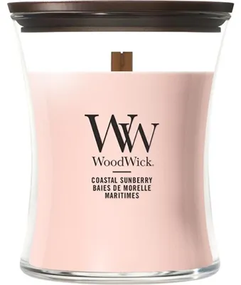 Obrázok produktu pre WoodWick al Sunberry, Valec, Ružová, Ovocné, 1 kusov