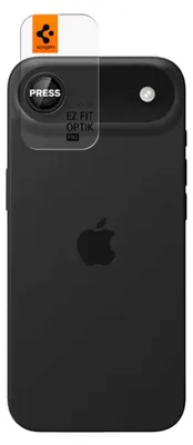 Obrázek produktu pro Spigen Glas.tR EZ Fit Optik Pro, Apple, iPhone Air, Stříbrná, 2 kusů