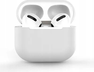 Produktbild von starfix Silikon-Hülle Schale für AirPods Pro 1/2, weiss