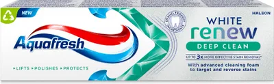 Produktbild von AQUAFRESH White Renew Whitening Zahncreme - Tiefenreinigung 75 ml