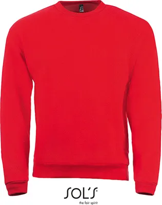 Immagine prodotto di SOLs 01168 | Felpa da uomo Spider 50% Cotone / 50% Poliestere - Colore: Rosso - Taglia: XL