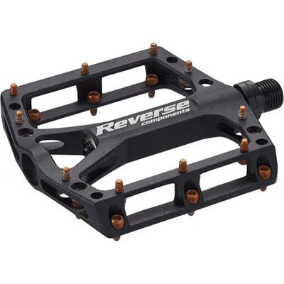 Produktbild von Reverse Components Black One Pedale Silber  Silber One Size