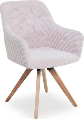 Produktbild von Polsterstuhl SANSIBAR SANDE BHT 60x89x62 cm beige Esszimmerstuhl