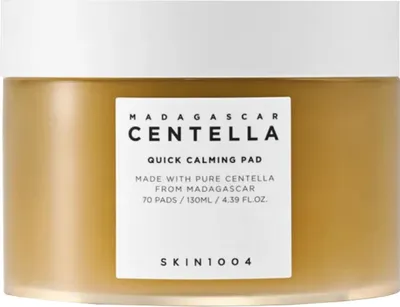 Obrázok produktu pre SKIN1004 Madagaskar Centella Quick Calming Pad Upokojujúce vankúšiky 70 kusov.