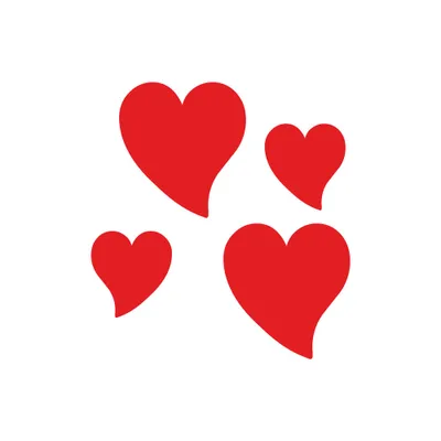 Immagine prodotto di Adesivo Cuore riflettente, rosso