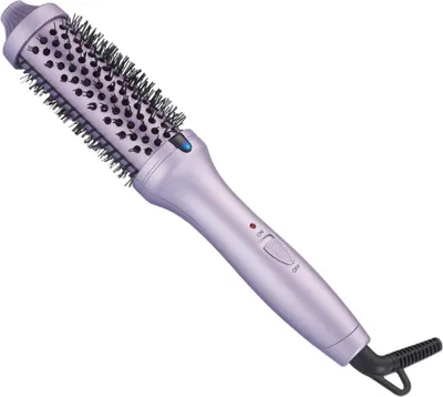 Immagine prodotto di INF Spazzola ad Aria Calda Multifunzione: Volumizza, Liscia e Arriccia i Capelli Viola