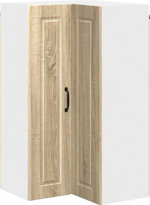 Obrázok produktu pre vidaXL Nástenná rohová skriňa PORTO v prevedení dub Sonoma, 57 x 57 x 100 cm