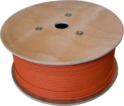 Produktbild von DATACOM S/FTP drát CAT7 LSOH 500m cívka oranžový