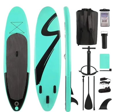Produktbild von Aufblasbares Stand-Up-Paddle-Board - SUP-Board - Paddelbrett - Wasserbrett - Yogaboard