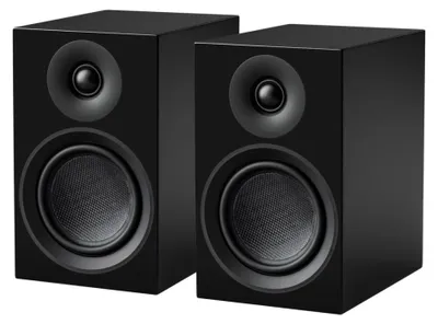 Zdjęcie produktu dla Pro-Ject Speaker Box 5 E Carbon, 2-drożny, 2.0 kan., Przewodowa, 150 W, 65 - 20000 Hz, Czarny