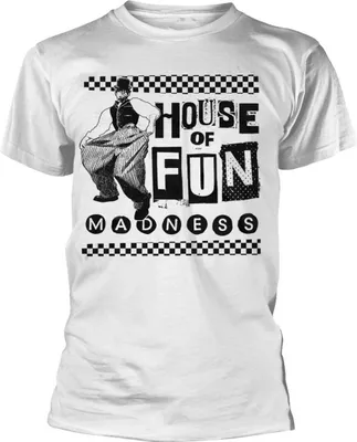 Produktbild von Madness - "House Of Fun" T-Shirt für Herren/Damen Uni PH2685 (S) (Weiß)