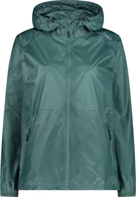 Produktbild von CMP Damen Regenjacke Pack Pocket mit Clima-Protect und Kapuze grün 38