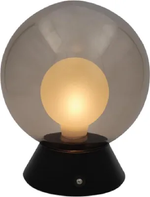 Produktbild von Luxus - Touch-Tischlampe - Nora - Schwarz - H19 x Ø15