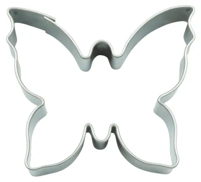 Ausstechform Schmetterling, Edelstahl, 5 x 4,3 cm