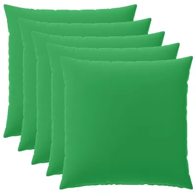 Produktbild von vidaXL Kissenbezug 6 pcs HEERLEN Grün 60 x 60 cm Polyester