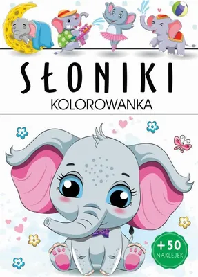 Produktbild von Słoniki kolorowanka - praca zbiorowa dla dzieci