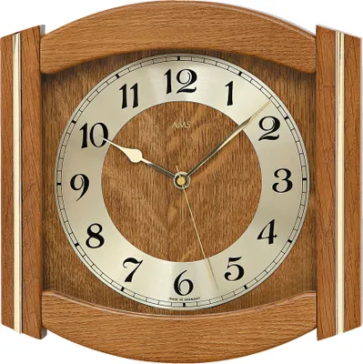 Produktbild von AMS Funk-Wanduhr, Funkwerk, 27x27x5cm, 5822/4