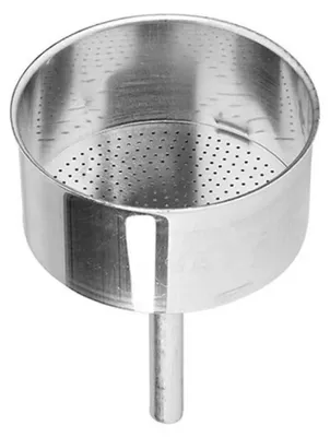 Produktbild von Edm Kaffeefilter 7.5 Cm 9 Tasse Silber Silber One Size