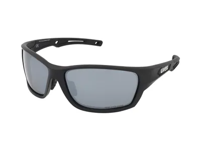 Produktbild von Uvex sportstyle 232 P, Multisportbrille, Uni, Vollrand, Schwarz, Schwarz, Silber