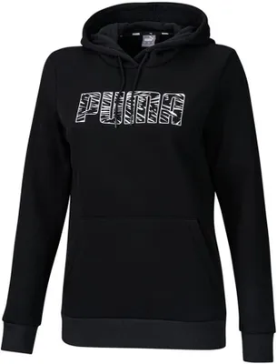 Produktbild von PUMA Damen Graphic Hoodie Sweatshirt Grösse S