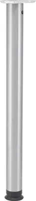 Produktbild von CAMAR Tischfuß Zoom rund 60 x 1100 mm Stahl Edelstahl-Effekt