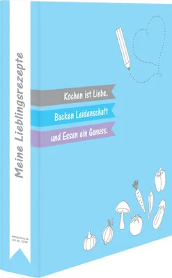 Produktbild von PRICARO Rezeptordner "Allerlei", A4, 1 Stück