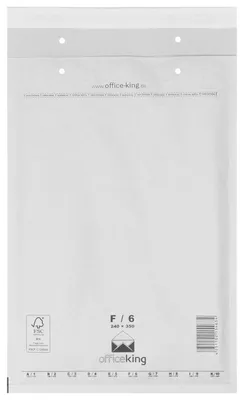 Produktbild von 100 Luftpolstertaschen/ Luftpolsterumschläge F/6 (240 x 350 mm) weiss