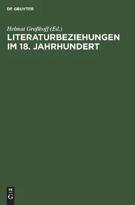 Produktbild von Literaturbeziehungen im 18. Jahrhundert