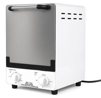 Hochtemperatur-Sterilisator 12 l, Infrarot, einstellbare Temperatur & Zeit