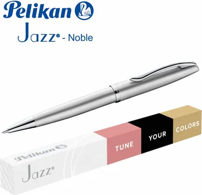Produktbild von Pelikan Kugelschreiber Jazz Noble Elegance K36 Silber Faltschachtel