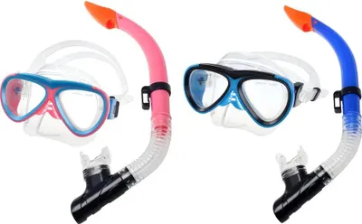 Produktbild von Großhandel GmbH - Ware Splash & Fun Maske + Schnorchel-Set Junior 6+, sortiert 1