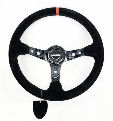 Immagine prodotto di Volante sportivo Occ Motorsport OCCVOL005 32x29mm 350mm pelle alluminio