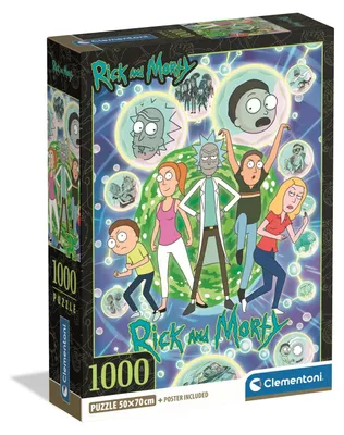 Zdjęcie produktu dla Puzzle 1000 Compact Rick and Morty 37510