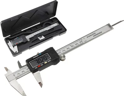 Produktbild von digitaler Präzisions-Messschieber 150mm LCD-Anzeige