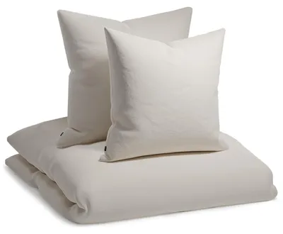 Produktbild von sleepwise Bettwäsche 240x220 Sommer Bettwäsche 3tlg- , Traumhaft Weich, Atmungsaktiv, Bügelfrei & Knitterfrei - Bettbezug Set aus gebürsteter Mikrofaser mit 65x65cm Kissenbezüge, Soft beige