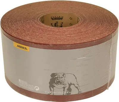 Produktbild von Schleifband Langpapier Avomax MIRKA ABRASIFS - 150 x 2640 mm - Korn 120 - 374CG00112KF