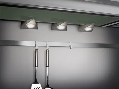 Produktbild von Trio Wandleuchte Wandspot nickel matt LED mit Schalter 3W Wandlampe