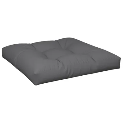 Image de vidaXL Coussin pour palette Anthracite 80x80x12 cm Tissu