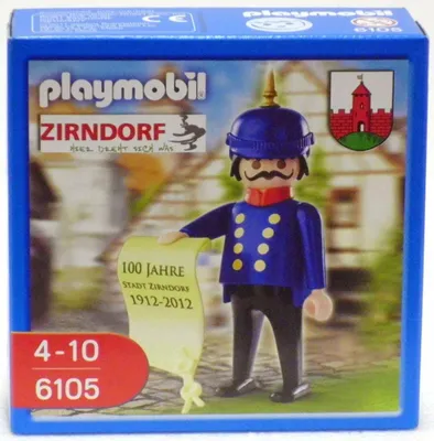 Zdjęcie produktu dla PLAYMOBIL 6105: 100 lat Zirndorf – Policjant miejski