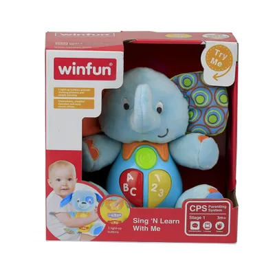 Obrázok produktu pre Smily Play Plyšová hračka Sloník Trąbuś pre deti 000689 AN01