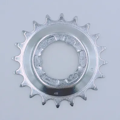 Produktbild von Shimano Ritzel Zahnkranz SMGear Nexus Alfine 20T Zähne gekröpft silber